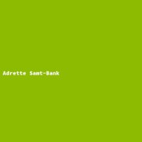 Adrette Samt-Bank